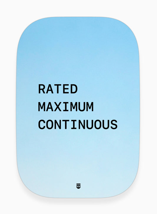 B STRT FV rated maximum continuous