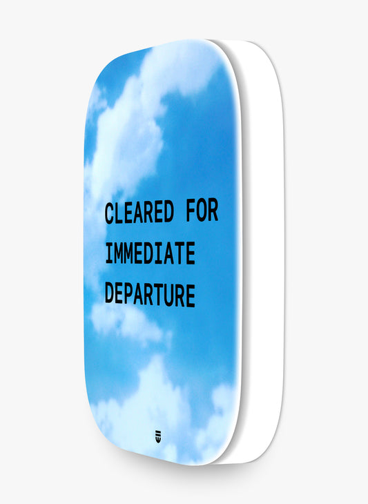 CLEARED FOR IMMEDIATE DEPARTURE