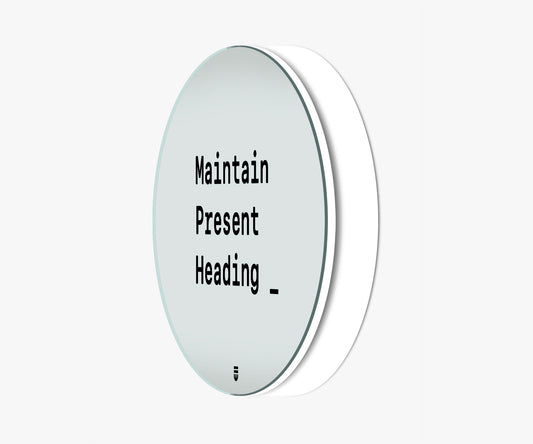 Maintain Present Heading _