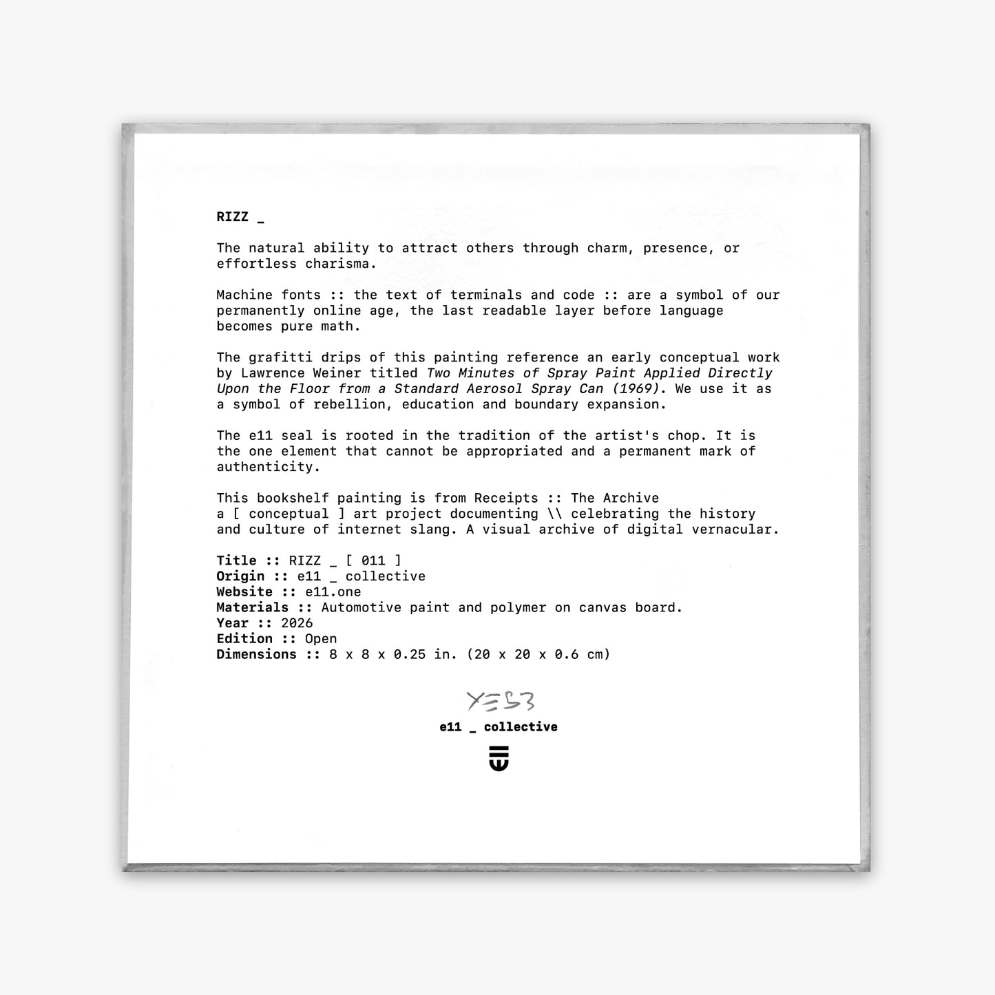 Rizz [ 001 ]